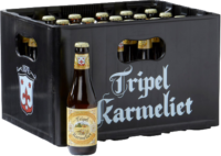Tripel Karmeliet krat met 24 flesjes van 33cl